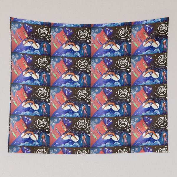 Item preview, Night time sky in Egypt designed and sold by Heyokahorse.