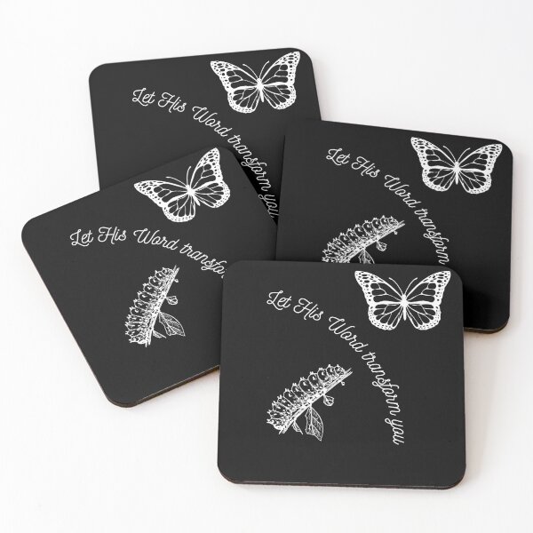 Item preview, Caterpillar | Butterfly | Let His Word Transform designed and sold by LoveGen.