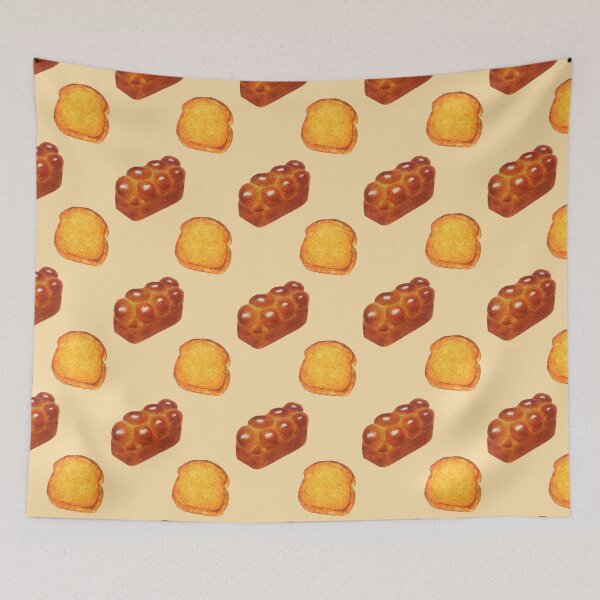 Item preview, Breads set - Watercolour Food Illustration designed and sold by tifft.