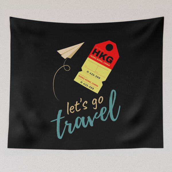 Item preview, Let's Go Travel | Hong Kong | China | designed and sold by LoveGen.