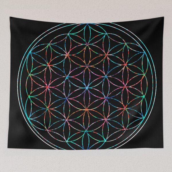 Item preview, Chakra Mandala design on black designed and sold by ThomMorris.