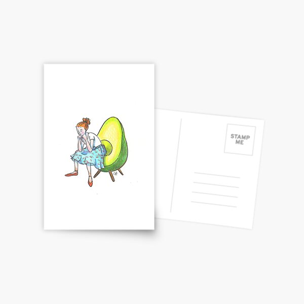 Avocado Chair Postcard
