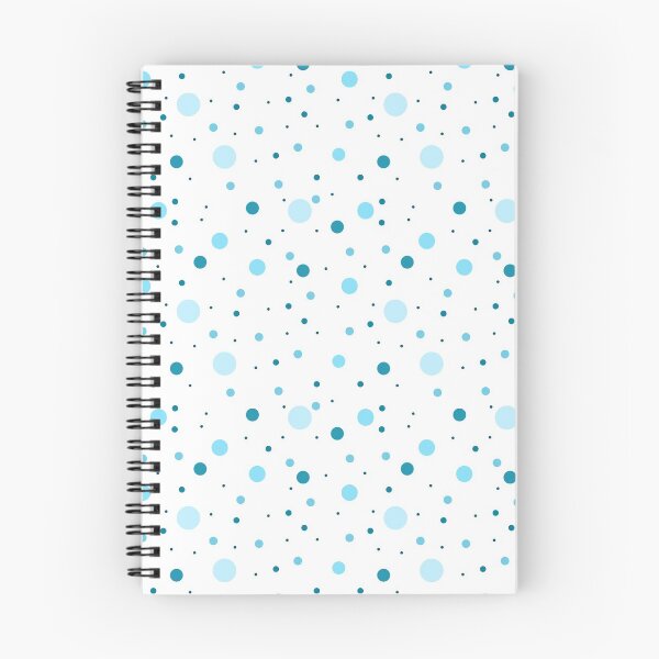 Item preview, Blue scattered random dots designed and sold by BLMcreations.