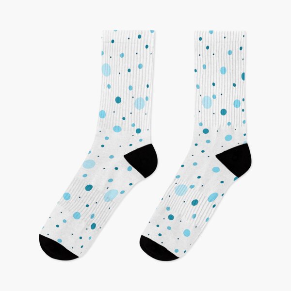 Item preview, Blue scattered random dots designed and sold by BLMcreations.