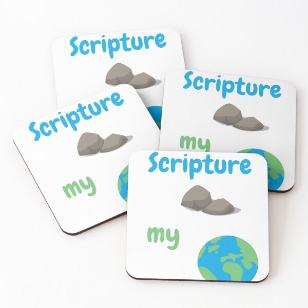 Item preview, Scripture Rocks My World | Picture | Earth designed and sold by LoveGen.