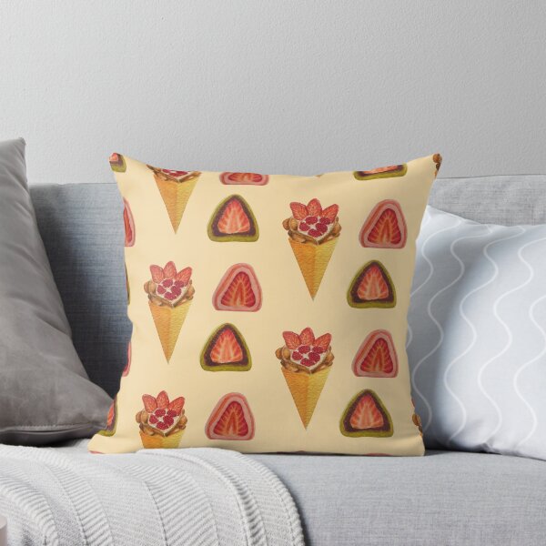 Item preview, Strawberry desserts - Watercolour Food Illustration designed and sold by tifft.
