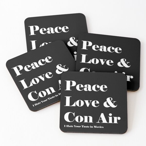 Item preview, Peace, Love & Con Air (text) designed and sold by ihateyourtaste.