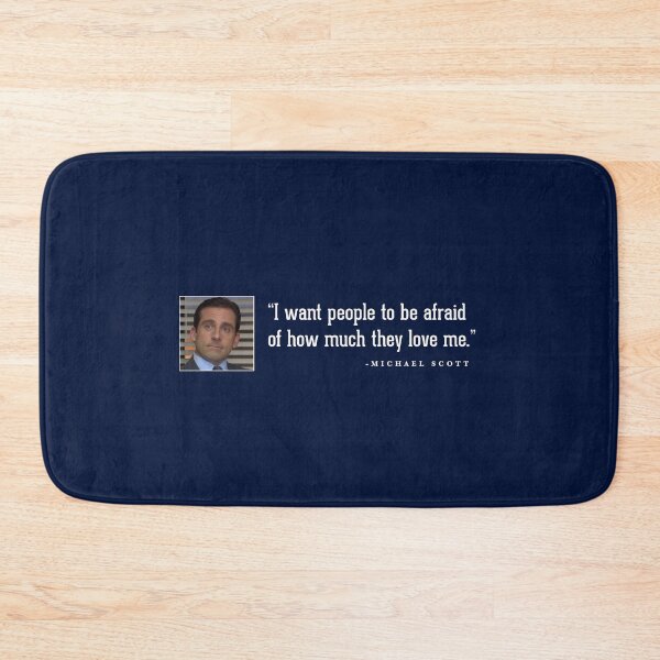 Item preview, "I want people to be afraid of how much they love me" - Michael Scott designed and sold by Primotees.