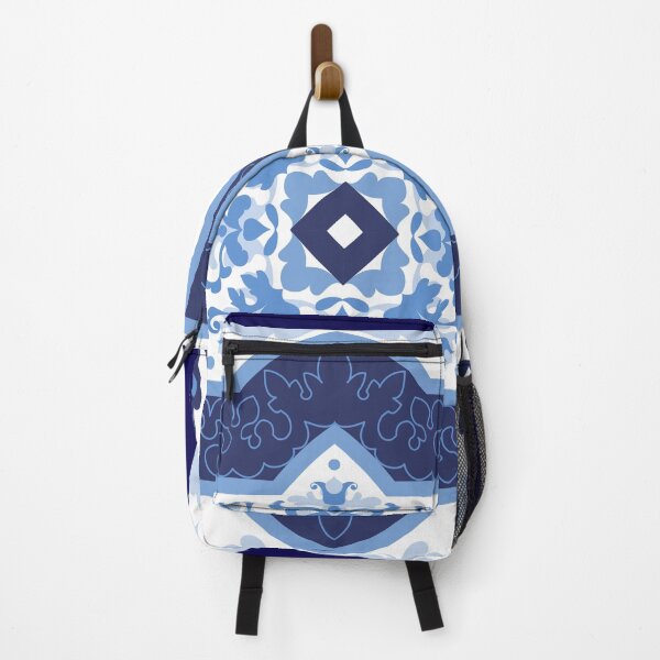 Item preview, Portuguese azuleiro (azul) tile pattern - T-Shirt and Accessories designed and sold by 3TFashion.