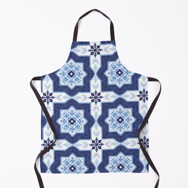 Item preview, Portuguese azuleiro (azul) tile pattern - T-Shirt and Accessories designed and sold by 3TFashion.