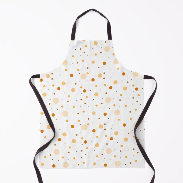 Item preview, Orange scattered random dots designed and sold by BLMcreations.