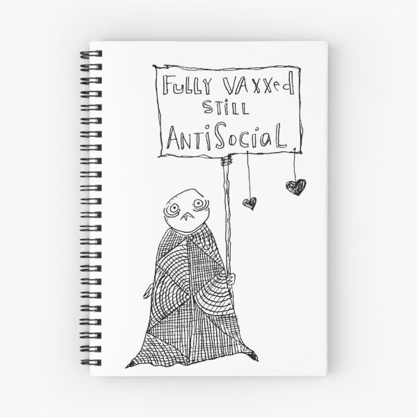 Item preview, Fully Vaxxed Still Antisocial designed and sold by artbyaliciakay.