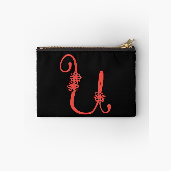 Item preview, Floral Initial monogram U designed and sold by Creative-draw.