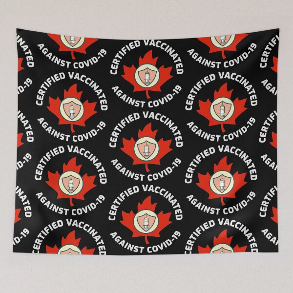Item preview, Certified Vaccinated 6 designed and sold by Vancity Printees.