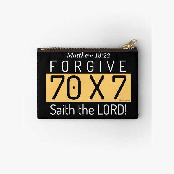 Item preview, Forgive 70 X 7 saith the LORD! (Spiritual Encouragement) Christian Quotes designed and sold by HeartCrushes4u.