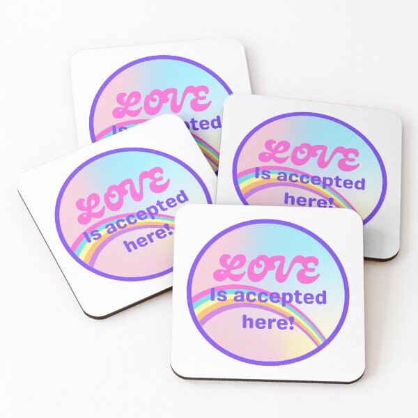 Item preview, Love is Accepted Here designed and sold by supercomfy.