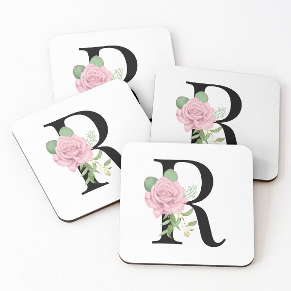 Item preview, Floral R Monogram designed and sold by starrylite.