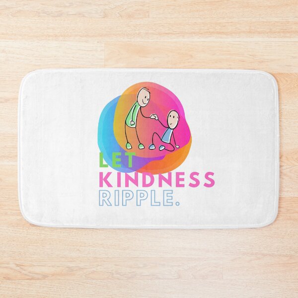 Item preview, Colorful Ripple Kindness Typography designed and sold by Red-ElYoubi.