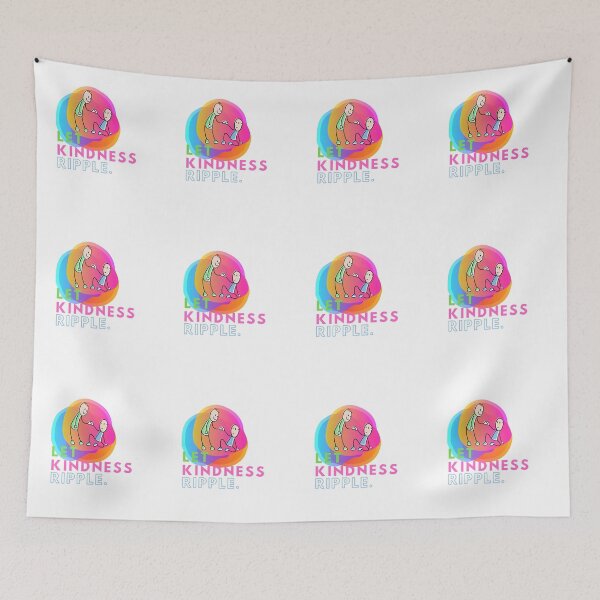 Item preview, Colorful Ripple Kindness Typography designed and sold by Red-ElYoubi.