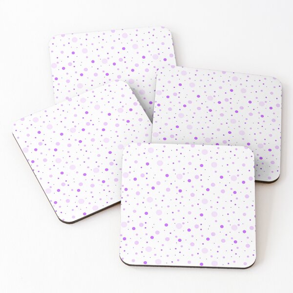 Item preview, Purple scattered random dots designed and sold by BLMcreations.