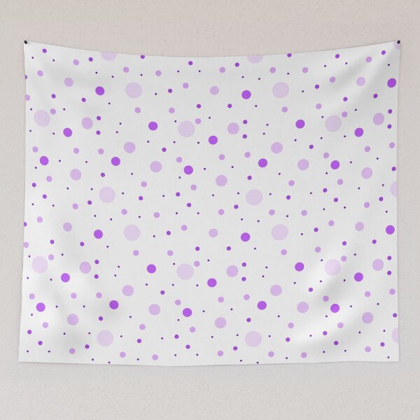 Item preview, Purple scattered random dots designed and sold by BLMcreations.