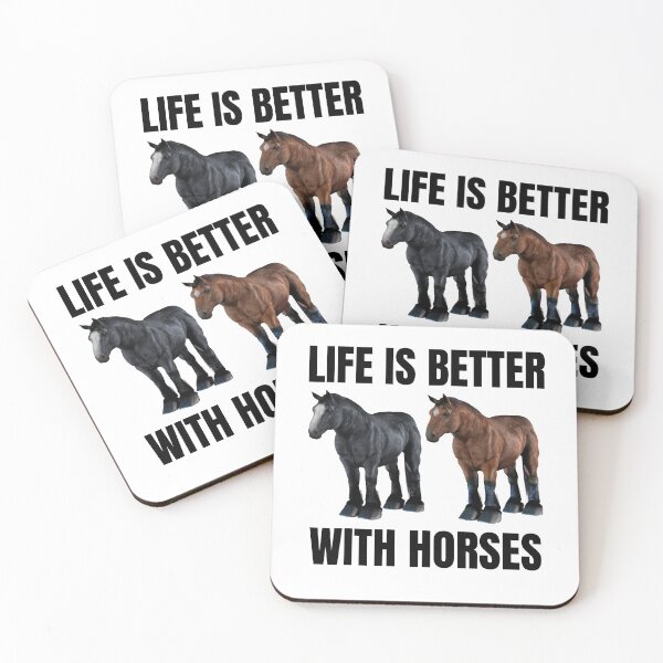 Item preview, Life Is Better With Horses designed and sold by RGRamsey.