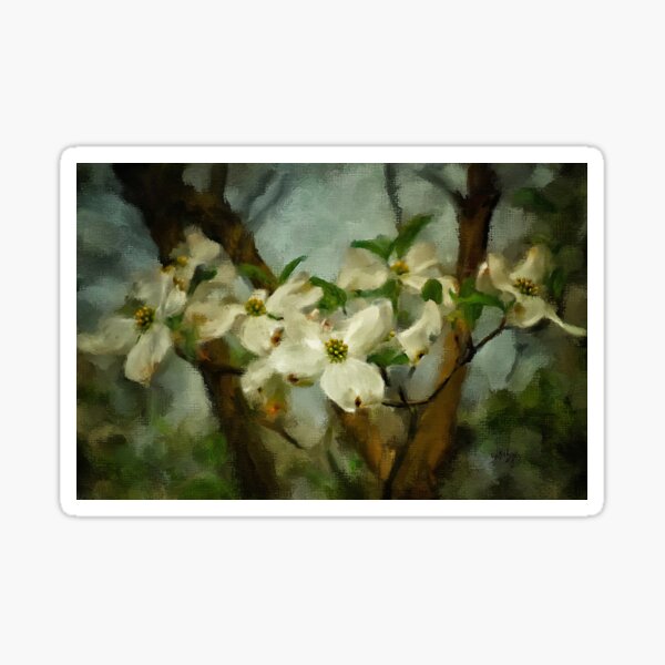 Cool Breeze Painterly Sticker