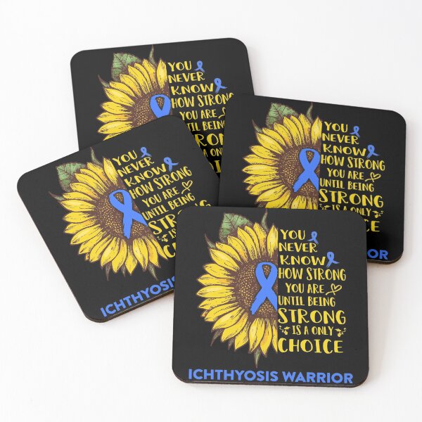 Item preview, Ichthyosis Warrior You Never Know How Strong You Are Sunflower Lover Gifts designed and sold by radianen.