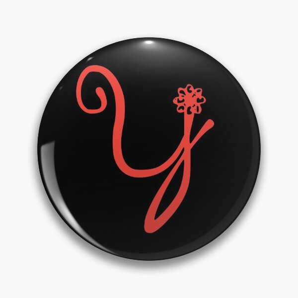 Item preview, Floral Initial monogram Y designed and sold by Creative-draw.