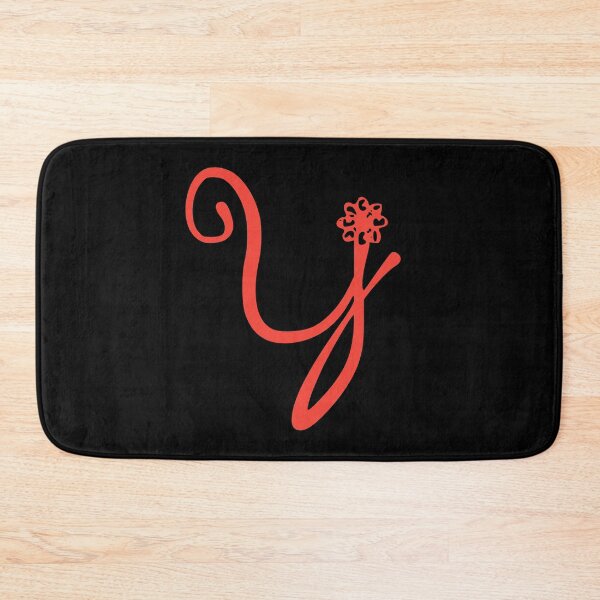 Item preview, Floral Initial monogram Y designed and sold by Creative-draw.