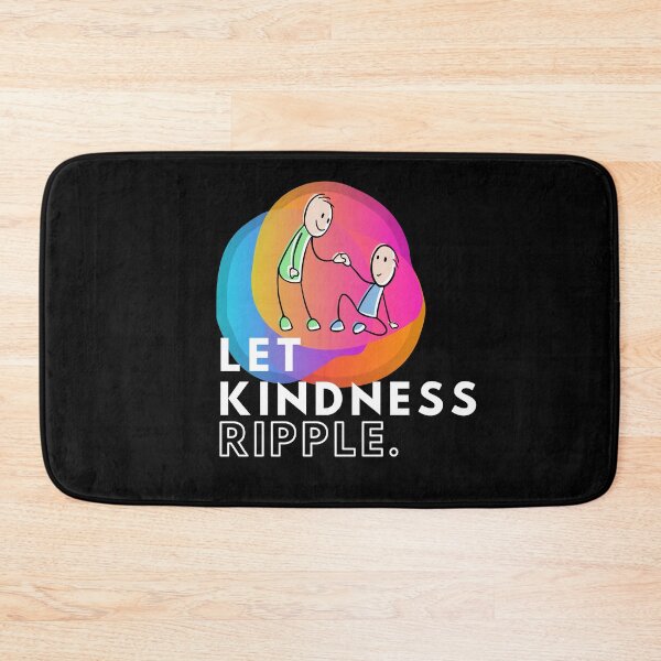 Item preview, Colorful Ripple Kindness Typography designed and sold by Red-ElYoubi.