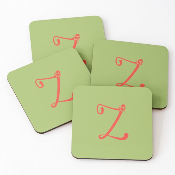 Item preview, Floral Initial monogram Z designed and sold by Creative-draw.