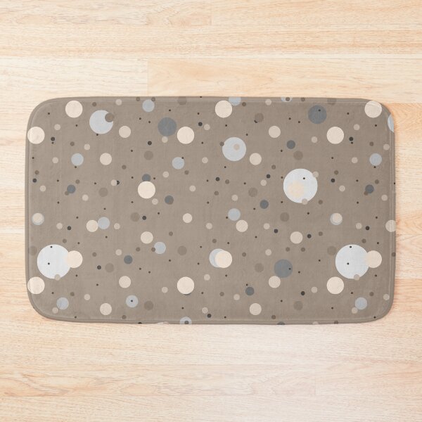 Item preview, Brown and gray scattered random dots designed and sold by BLMcreations.