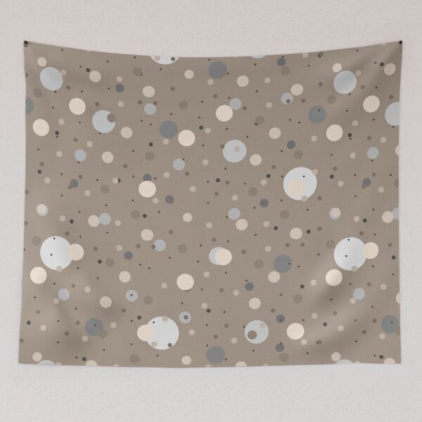 Item preview, Brown and gray scattered random dots designed and sold by BLMcreations.
