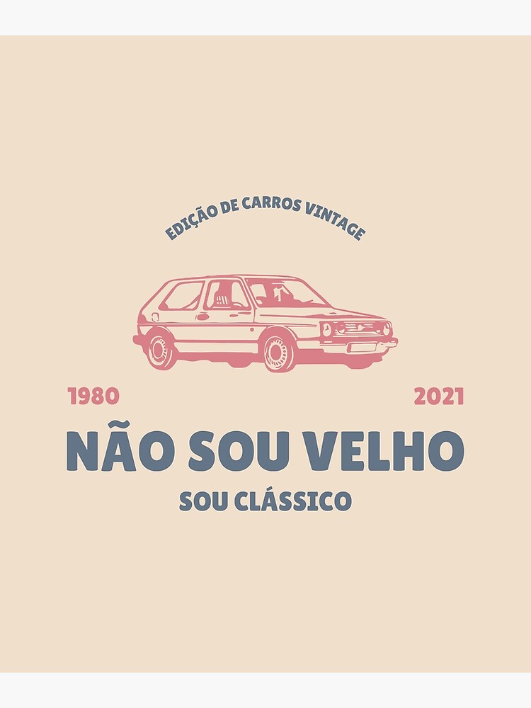 EDIÇÃO DE CARROS VINTAGE | NÃO SOU VELHO