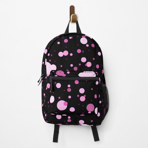 Item preview, Pink and black scattered random dots designed and sold by BLMcreations.