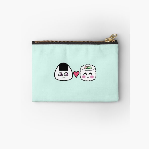 Item preview, sushi and riceball love  designed and sold by TiffyAesthetics.