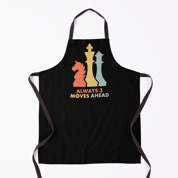 Item preview, Chess Player - Retro, Vintage, Funny - Always 3 Moves Ahead designed and sold by EstelleStar.