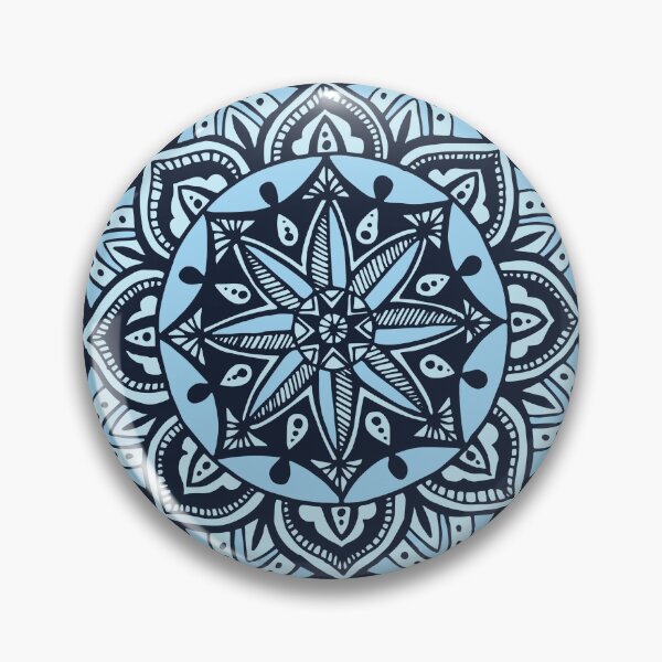 Item preview, Blue Mandala design art designed and sold by HamozStore.