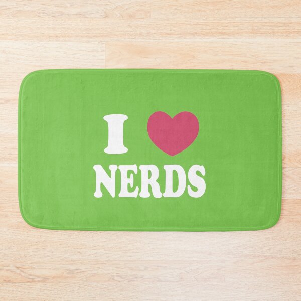 Item preview, I heart Nerds, 28, I love nerds, brains designed and sold by Draculaura2009.