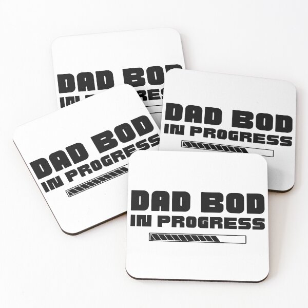 Item preview, Dad Bod In Progress. Funny Fathers Day, Father Figure Design.  designed and sold by That Cheeky Tee.