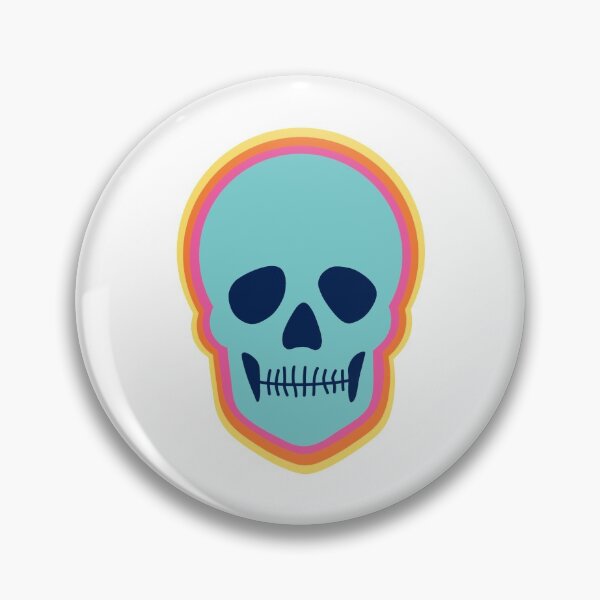 Item preview, blue layered skull designed and sold by mollsdesignss.