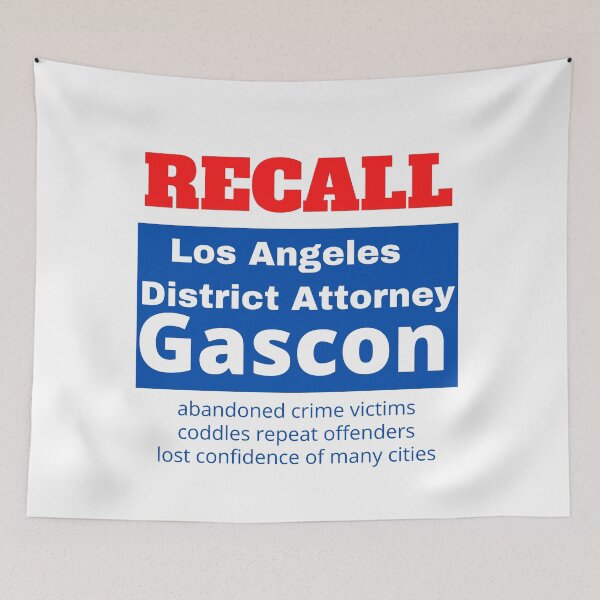 Item preview, Recall Los Angeles District Attorney George Gascon designed and sold by StormyMuse.