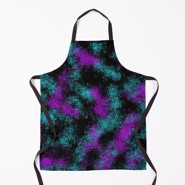 Item preview, Purple, Turquoise and Black Spray Paint Splatter designed and sold by BigTexFunkadelic.