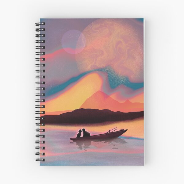 Item preview, Sunset Stargazing Illustration designed and sold by Brownflower28.