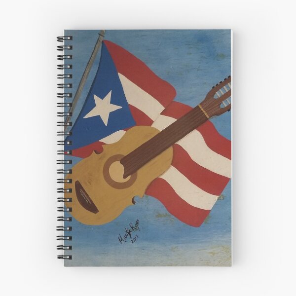 Item preview, Flag and a Cuatro from Puerto Rico designed and sold by MaritzaGoodIdea.