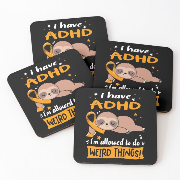 Item preview, ADHD Awareness Funny I have ADHD i'm allowed to do Weird Things! designed and sold by JanetShop809.