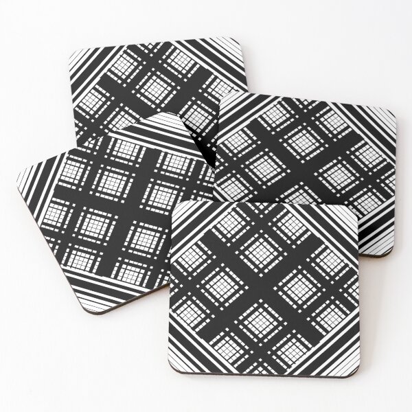 Item preview,  Black and white line pattern designed and sold by Preety Padhiyar.