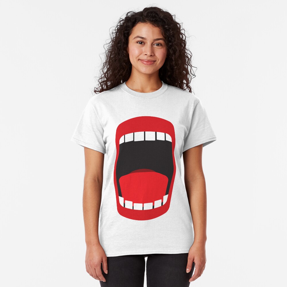 big open mouth Classic T-Shirt