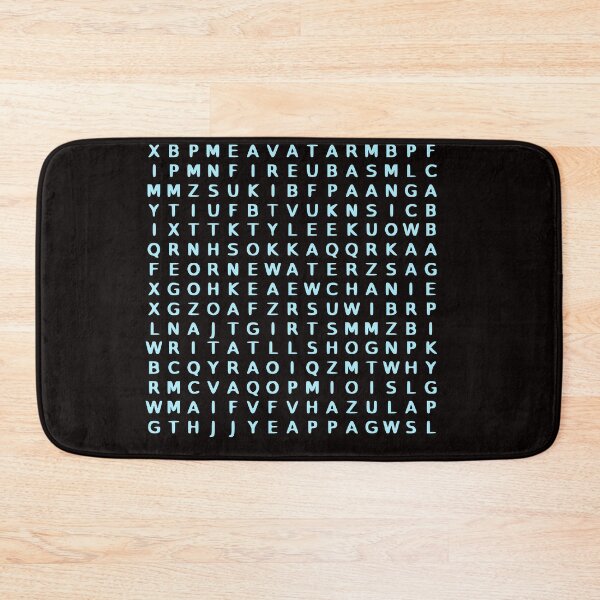 Item preview, Avatar The Last Airbender Word Search designed and sold by CoreyUnlimited.